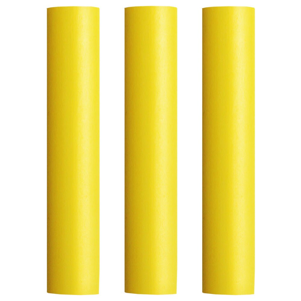 Pacer Battery Cable Heat Shrink Tubing - 1" x 12" - Yellow (3 - Pieces) [BEHS1 - 12YL - 3] - The Happy Skipper
