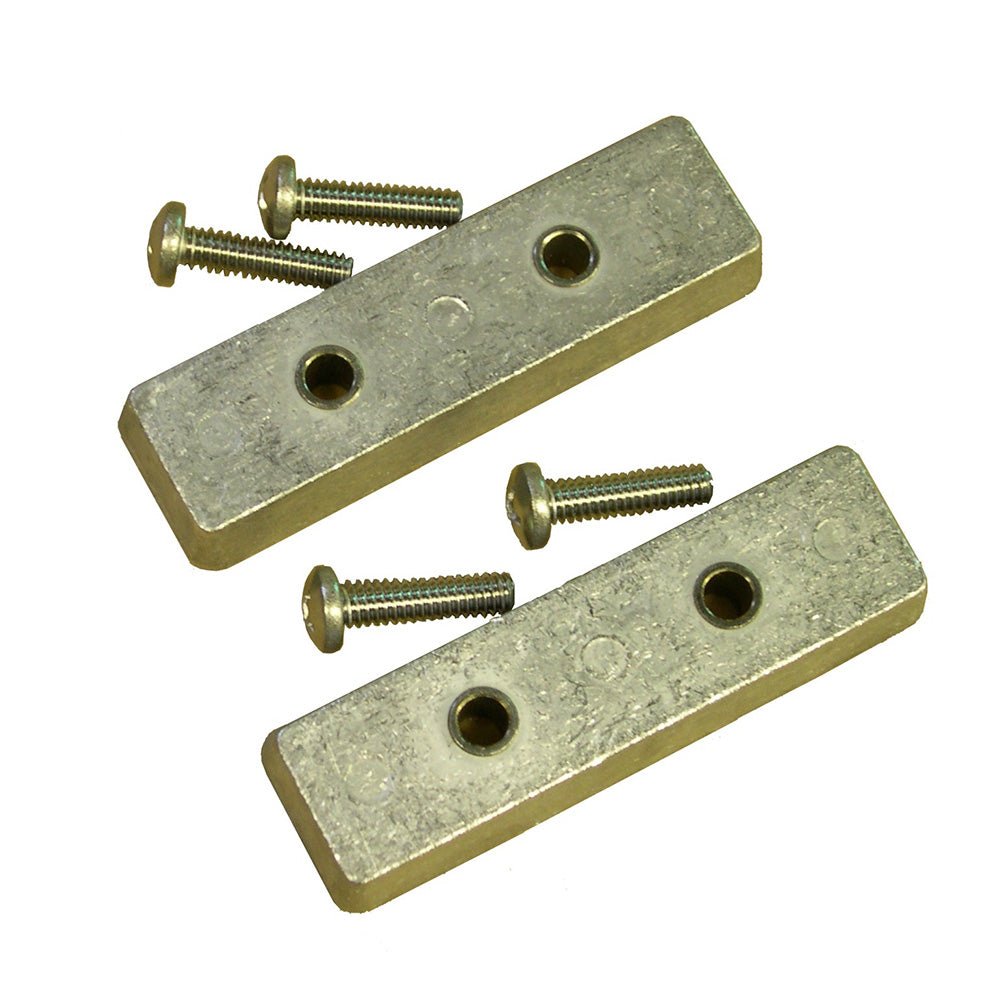 Performance Metals Bennett Trim Tab Anode Set - Zinc [HBNTA] - The Happy Skipper