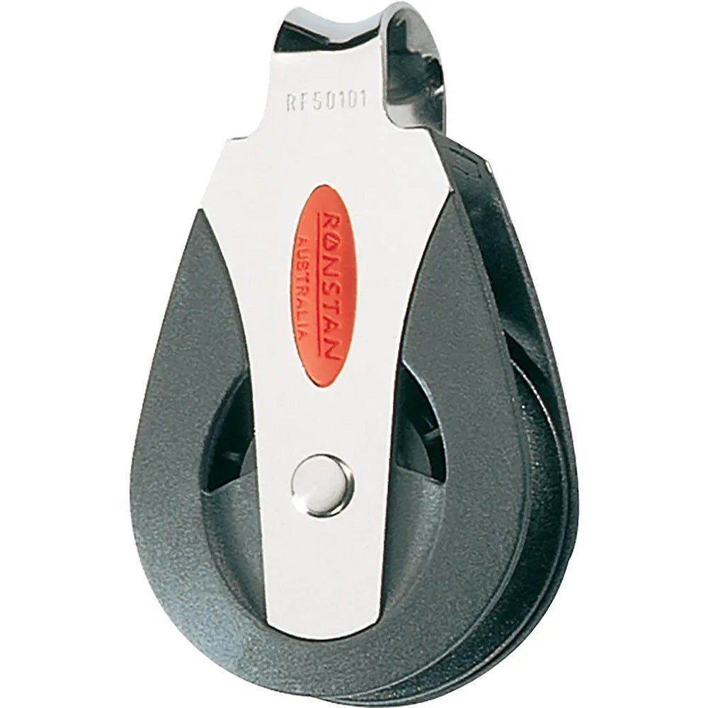 Ronstan Series 50 Ball Bearing Block - Single Loop Top [RF50101] - The Happy Skipper