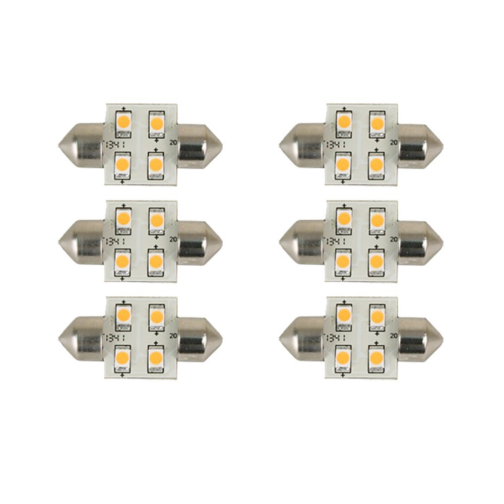 Scandvik 41160 Bulb Warm White *6 - Pack [41160] - The Happy Skipper
