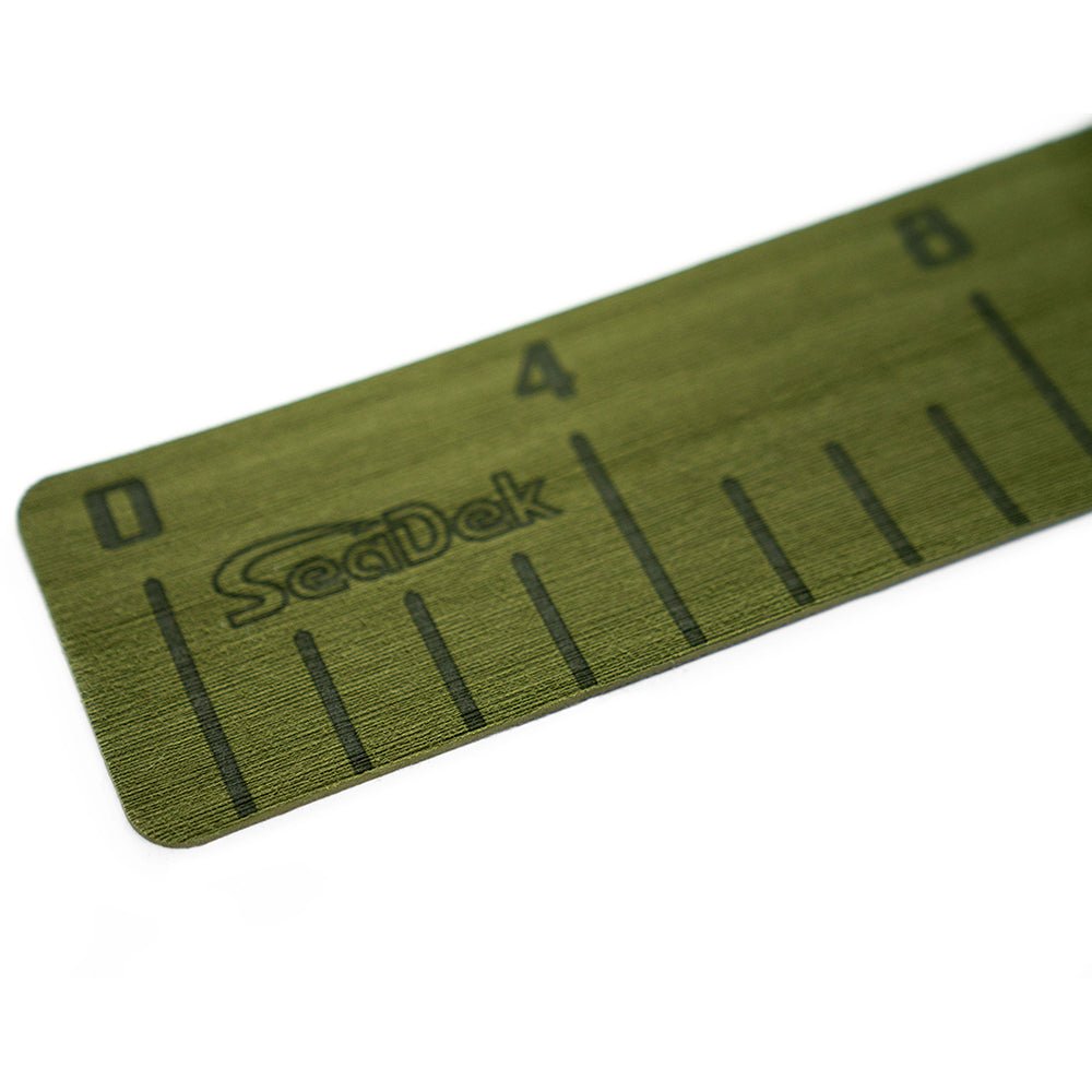 SeaDek 36" Fish Ruler - Olive Green w/SeaDek Logo [22135-80050] - The Happy Skipper