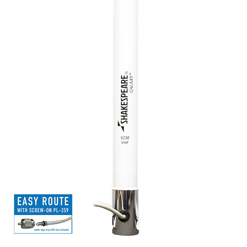 Shakespeare Galaxy 5230 14' VHF Antenna - 8dB Gain [5230] - The Happy Skipper