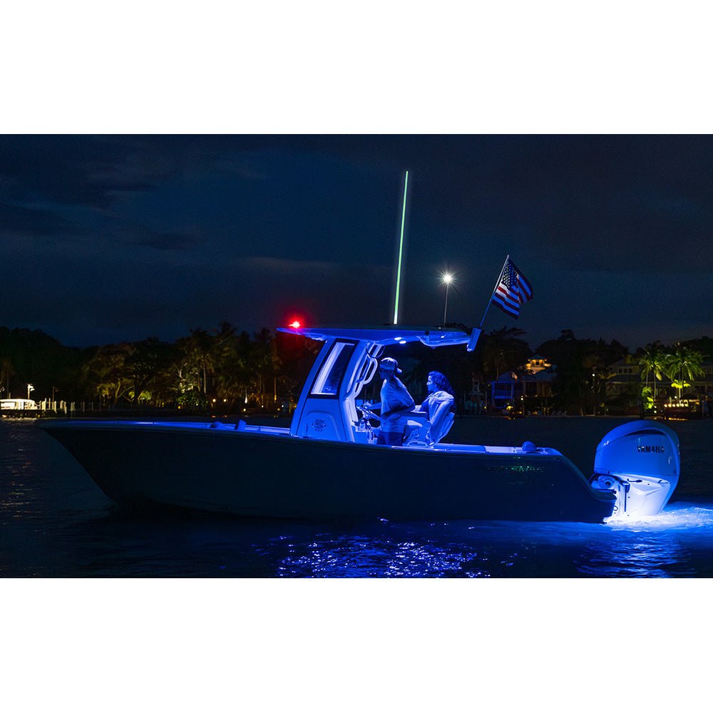 Shakespeare VHF Comm - Light 6' 6" Lighted Antenna [CL - 6] - The Happy Skipper