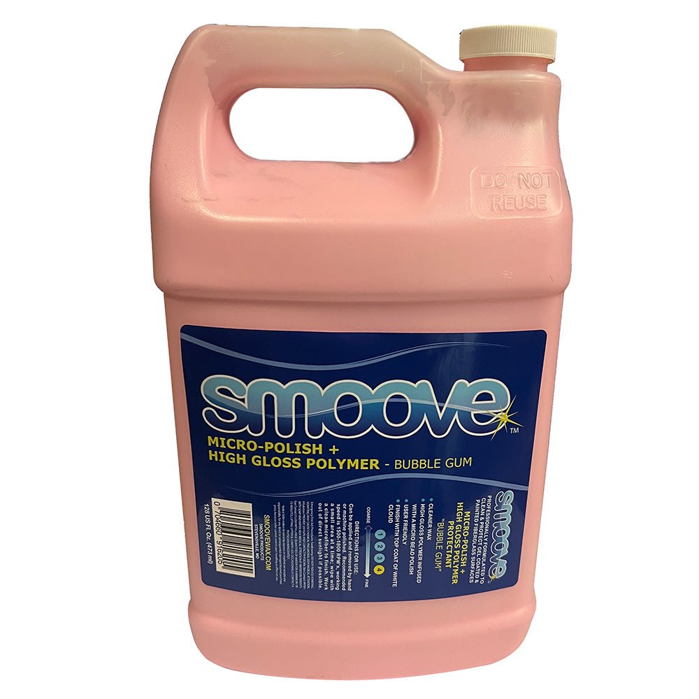 Smoove Bubble Gum Micro Polish + High Gloss Polymer - Gallon [SMO010] - The Happy Skipper