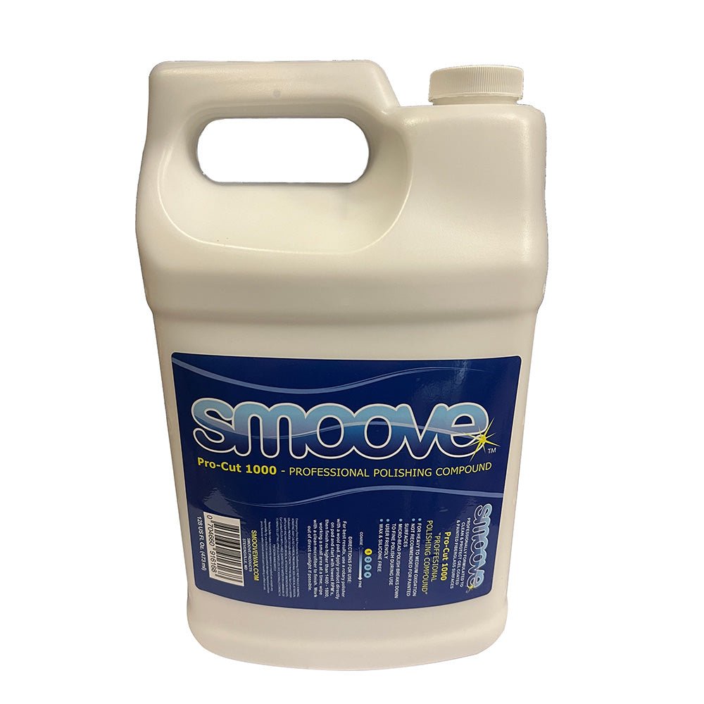 Smoove Pro-Cut 1000 Professional Polishing Compound - Gallon [SMO004] - The Happy Skipper