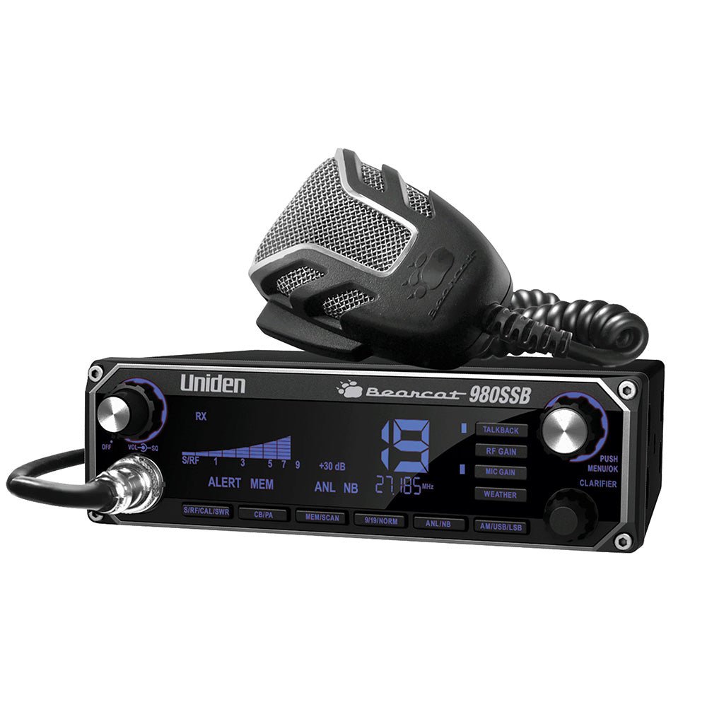 Uniden Bearcat 980SSB Single Side Band CB Radio [BEARCAT 980SSB] - The Happy Skipper