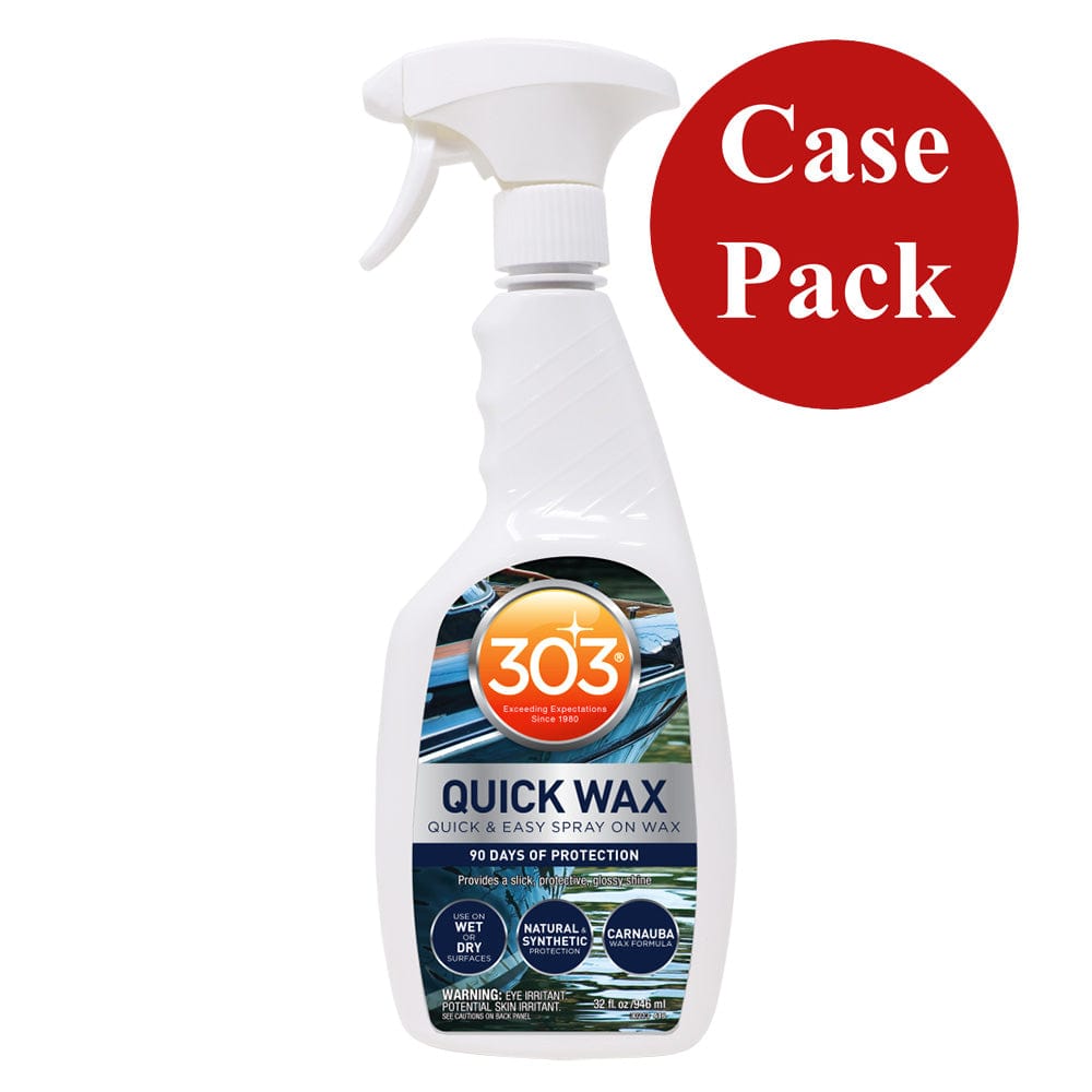 303 Marine Quick Wax - 32oz *Case of 6* [30213CASE] - The Happy Skipper