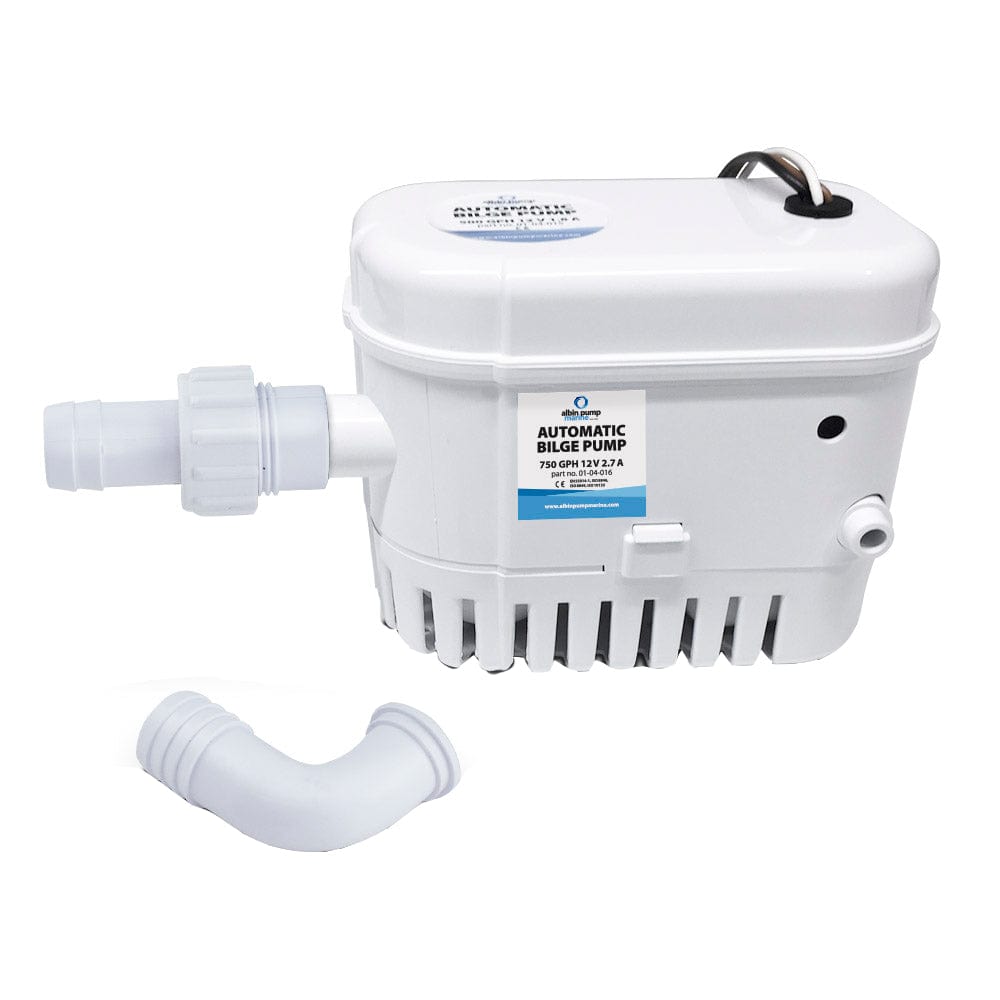 Albin Group Automatic Bilge Pump 750 GPH - 12V [01-04-016] - The Happy Skipper