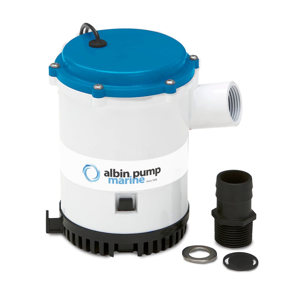 Albin Group Bilge Pump Heavy Duty 1750 GPH - 12V [01-03-011] - The Happy Skipper