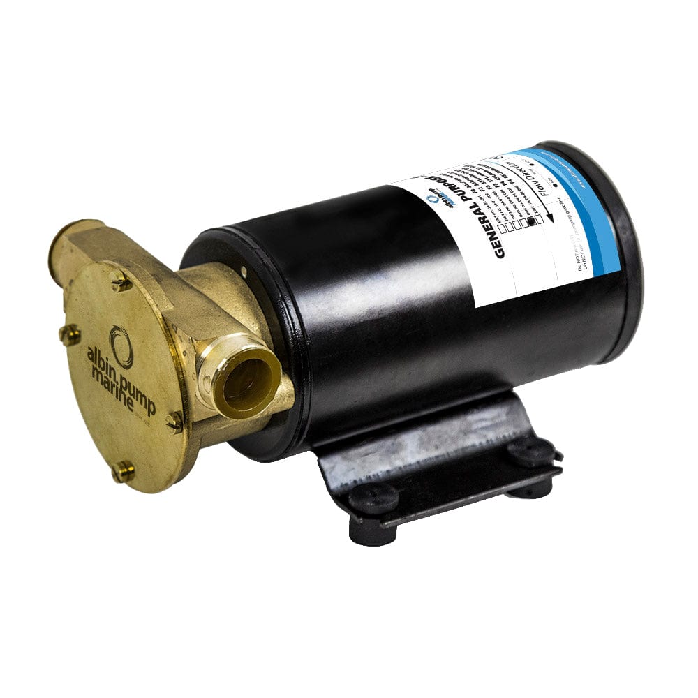 Albin Group Marine General Purpose Pump FIP F4 (12 GPM) - 12V [04-01-005] - The Happy Skipper