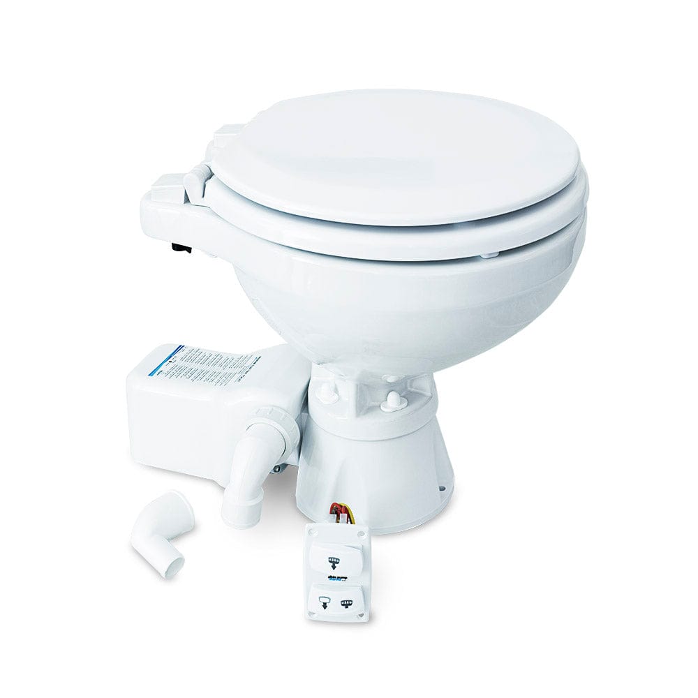 Albin Group Marine Toilet Silent Electric Compact - 12V [07-03-010] - The Happy Skipper