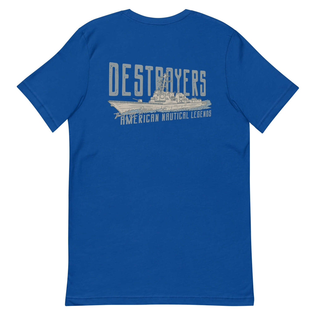 American Nautical Legends - Destroyers - Unisex T-Shirt - The Happy Skipper