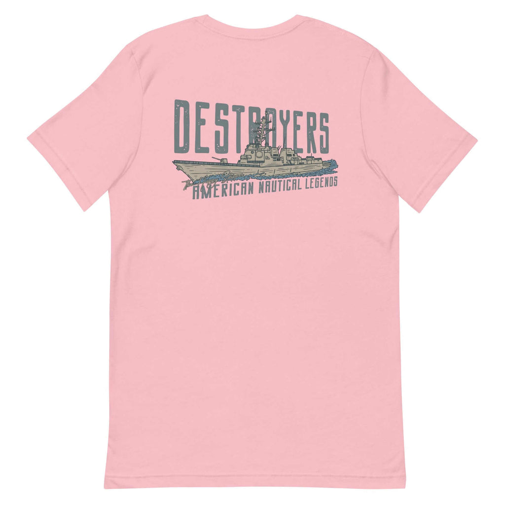 American Nautical Legends - Destroyers - Unisex T-Shirt - The Happy Skipper