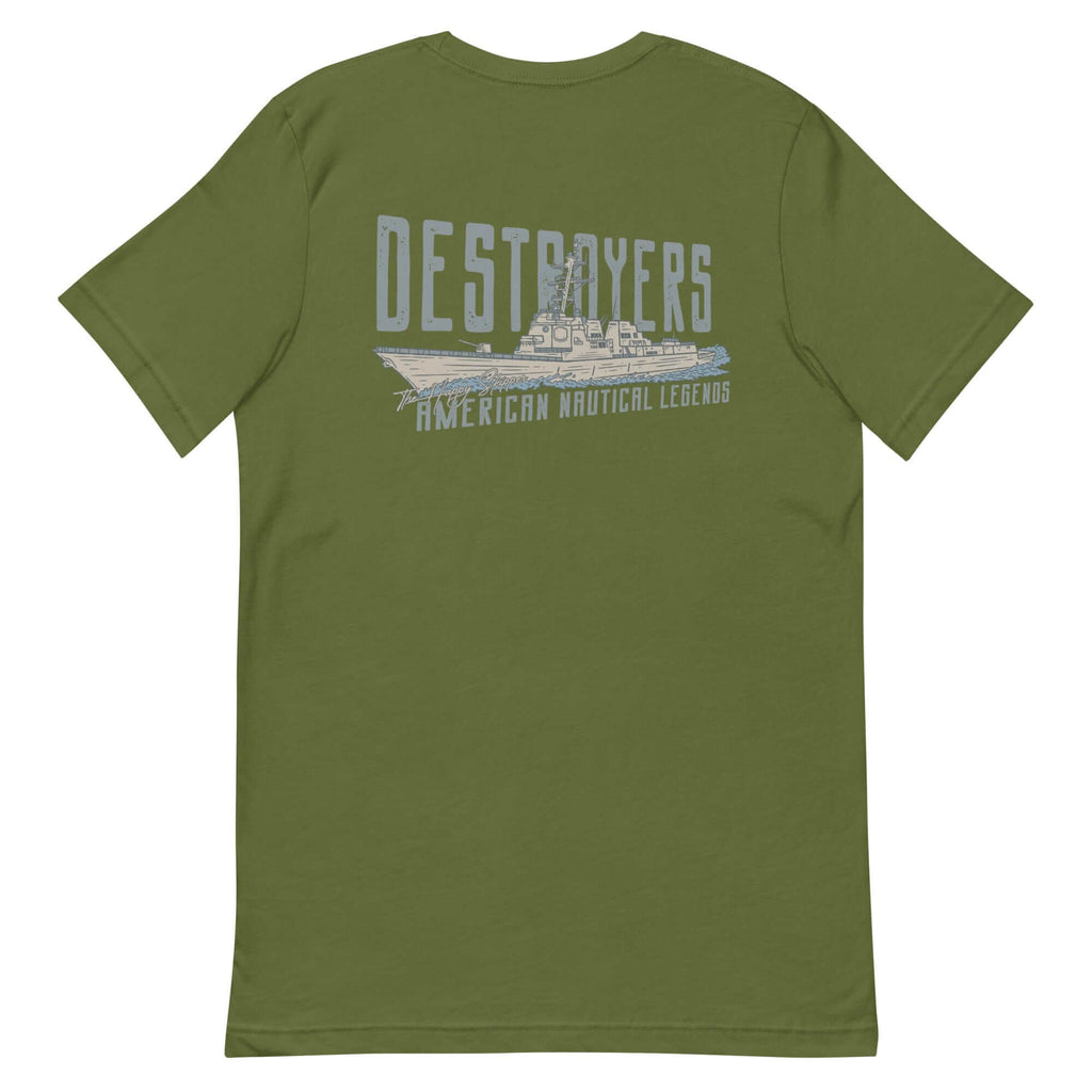 American Nautical Legends - Destroyers - Unisex T-Shirt - The Happy Skipper