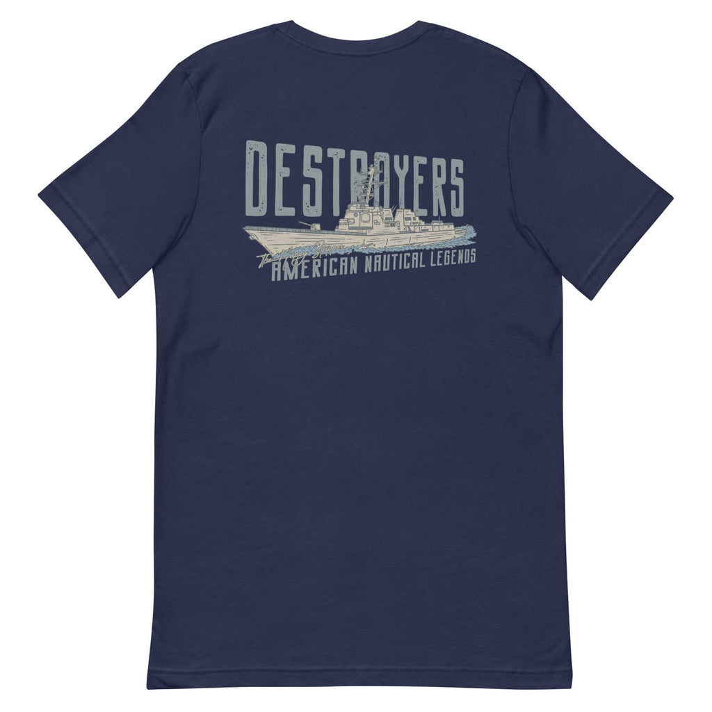 American Nautical Legends - Destroyers - Unisex T-Shirt - The Happy Skipper