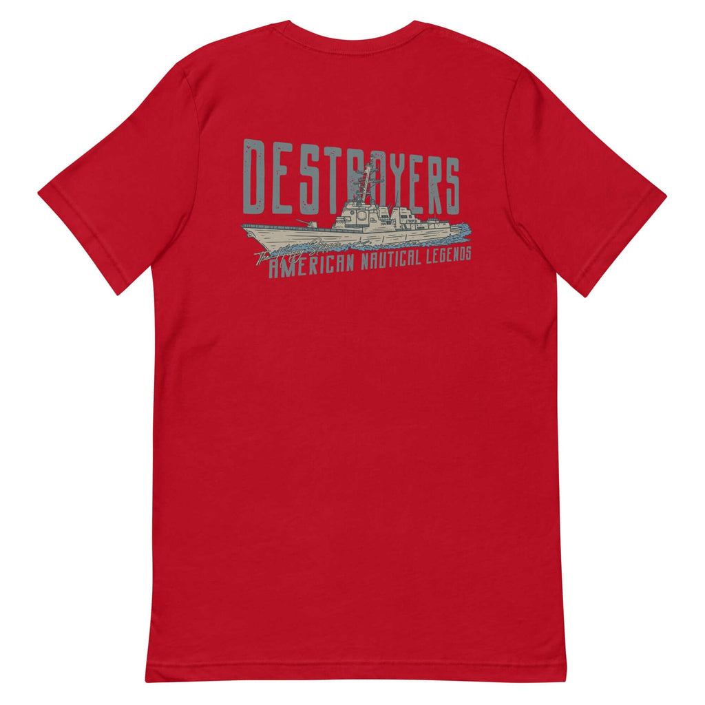 American Nautical Legends - Destroyers - Unisex T-Shirt - The Happy Skipper