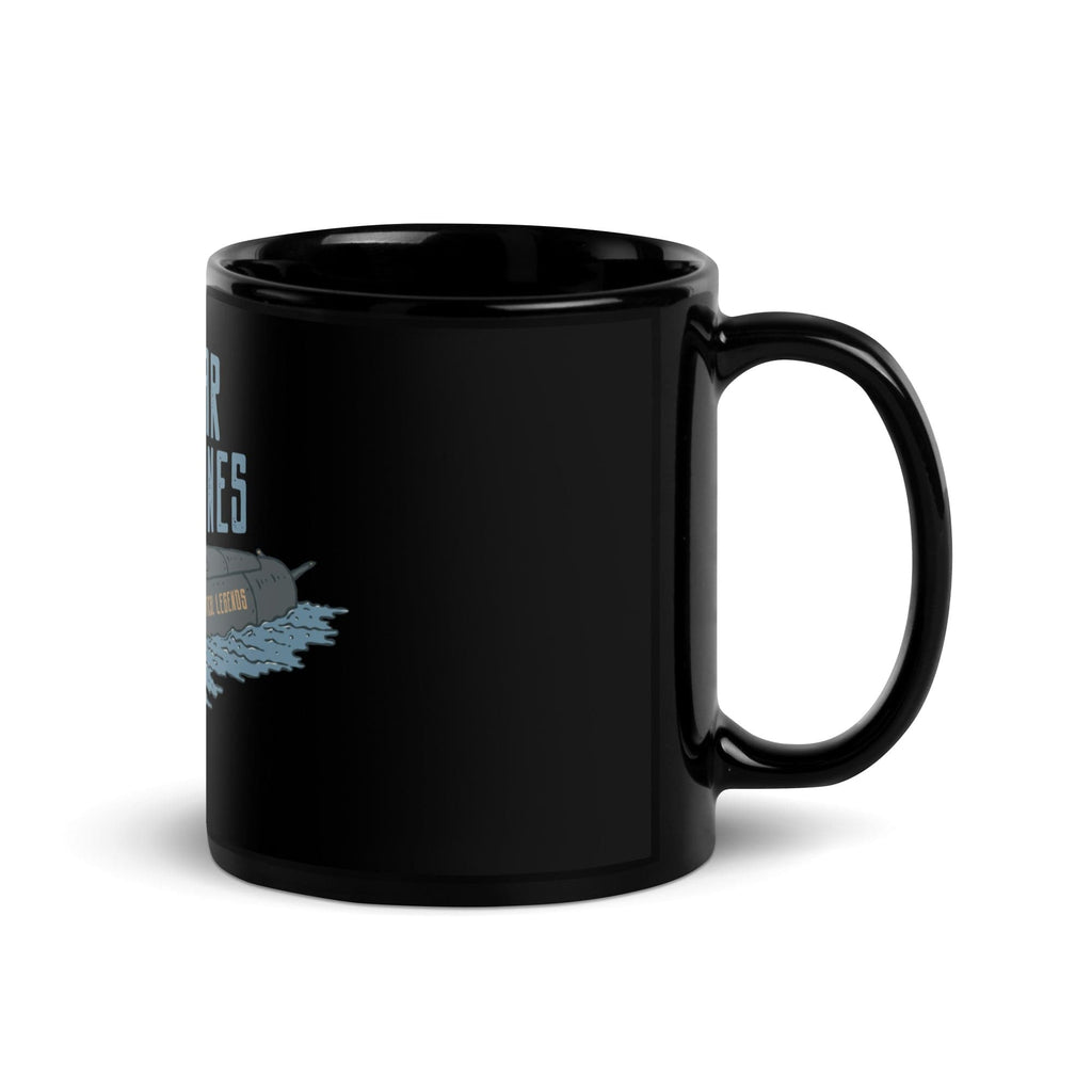 American Nautical Legends - Nuclear Submarines - Black Glossy Mug - The Happy Skipper