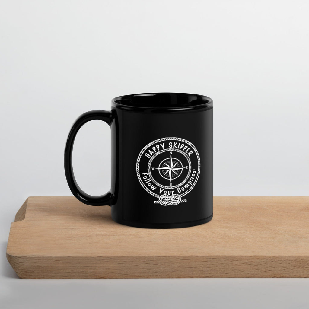 American Nautical Legends - Super Carriers Black Coffee Cup - The Happy Skipper