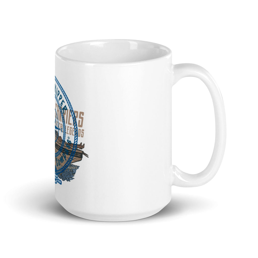 American Nautical Legends - Super Carriers White Coffee Cup - The Happy Skipper