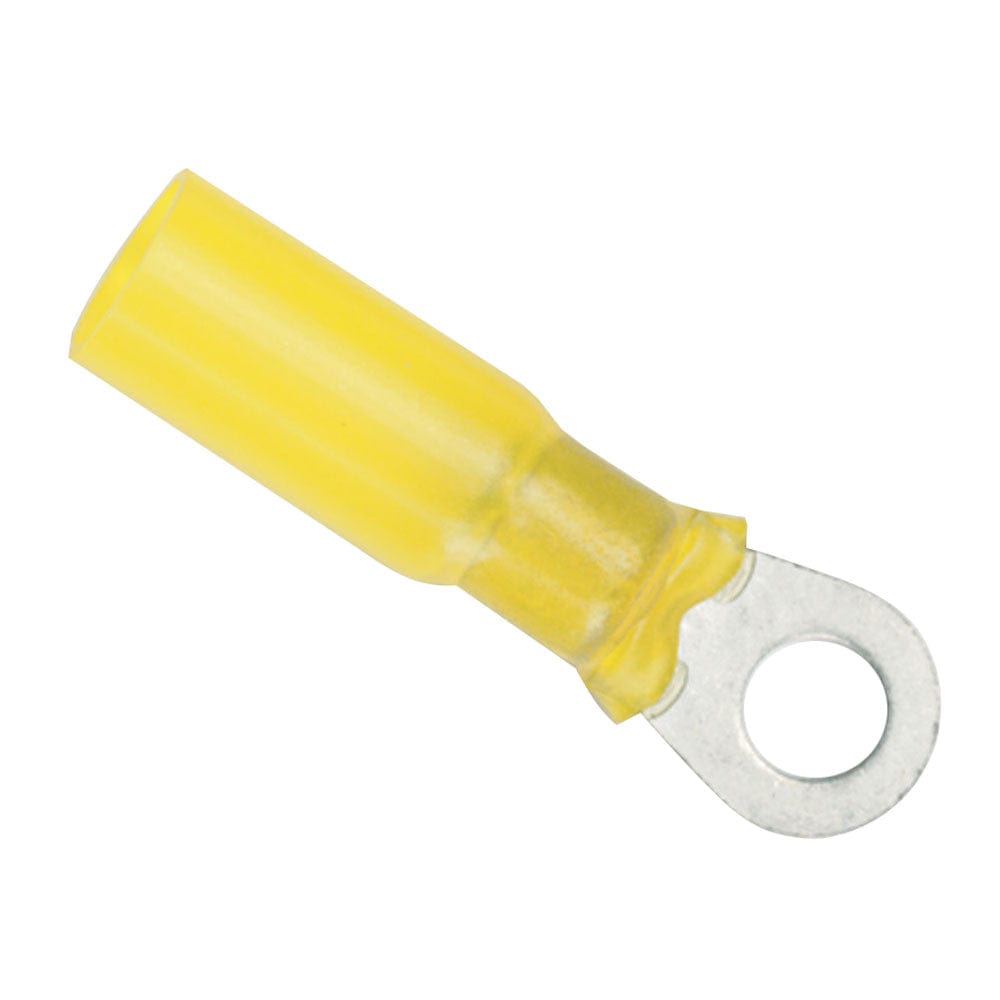 Ancor 12-10 Gauge - #10 Heat Shrink Ring Terminal - 100-Pack [312399] - The Happy Skipper