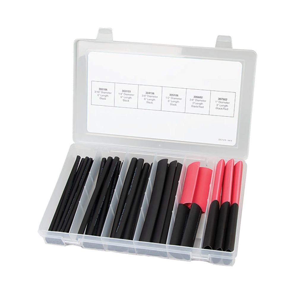 Ancor 47-Piece Adhesive Lined Heat Shrink Tubing Kit [330101] - The Happy Skipper