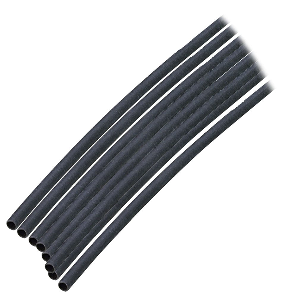 Ancor Adhesive Lined Heat Shrink Tubing (ALT) - 1/8" x 12" - 10-Pack - Black [301124] - The Happy Skipper