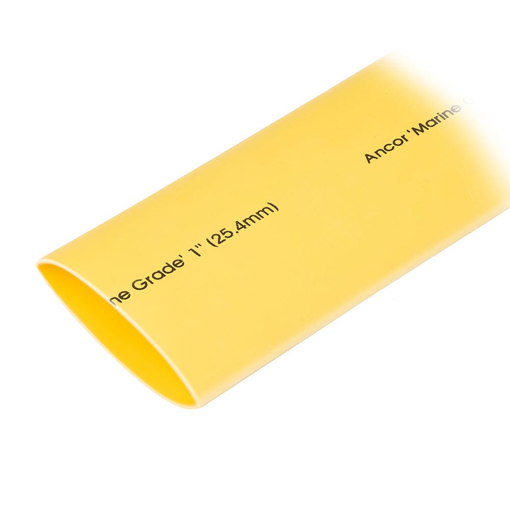 Ancor Heat Shrink Tubing 1" x 48" - Yellow - 1 Pieces [307948] - The Happy Skipper