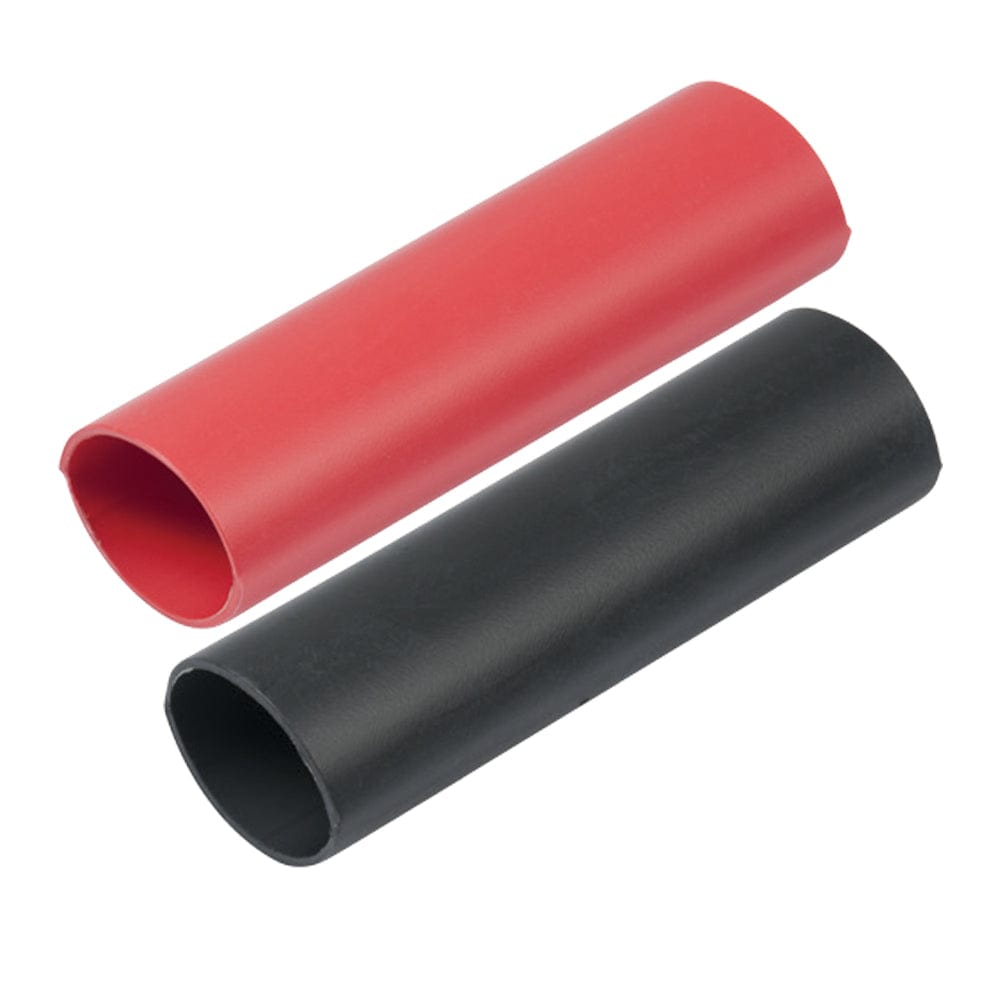 Ancor Heavy Wall Heat Shrink Tubing - 3/4" x 3" - 2-Pack - Black/Red [326202] - The Happy Skipper