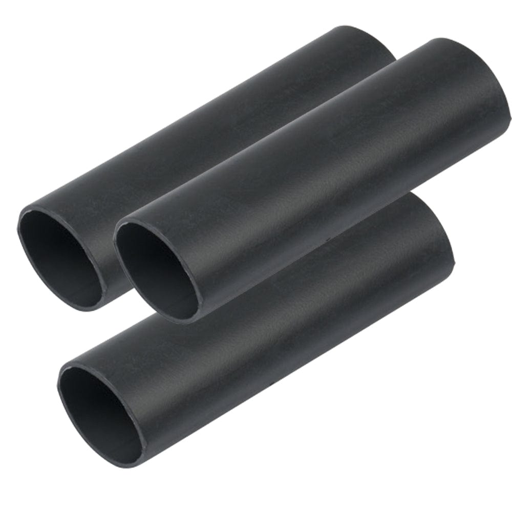 Ancor Heavy Wall Heat Shrink Tubing - 3/4" x 3" - 3-Pack - Black [326103] - The Happy Skipper