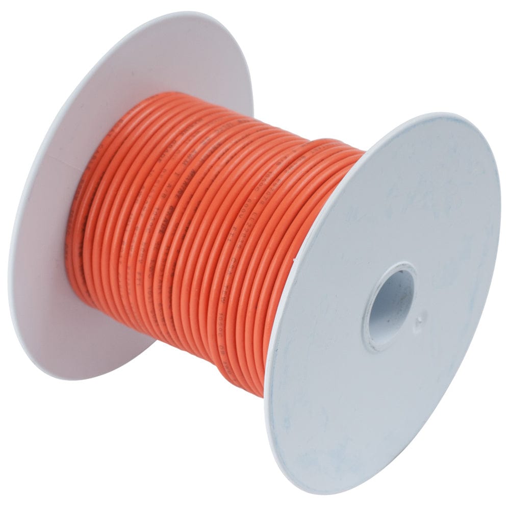 Ancor Orange 18 AWG Tinned Copper Wire - 100' [100510] - The Happy Skipper