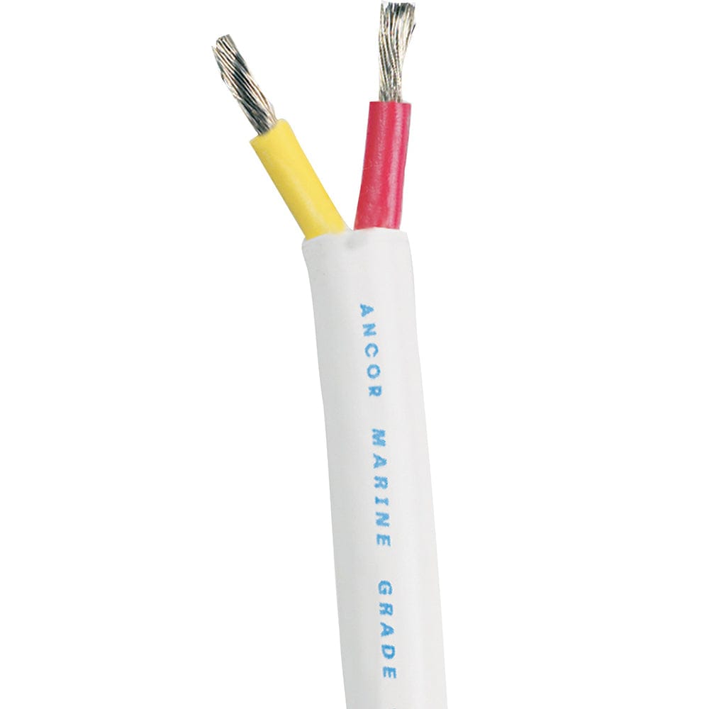 Ancor Safety Duplex Cable - 12/2 AWG - Red/Yellow - Round - 100' [126310] - The Happy Skipper
