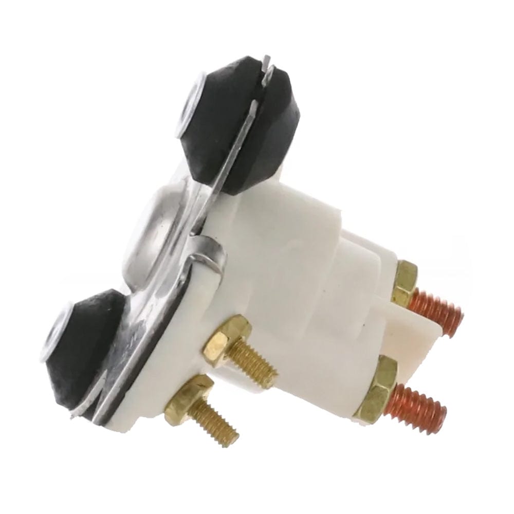 ARCO Marine Outboard Solenoid w/Flat Isolated Base White Housing [SW097] - The Happy Skipper