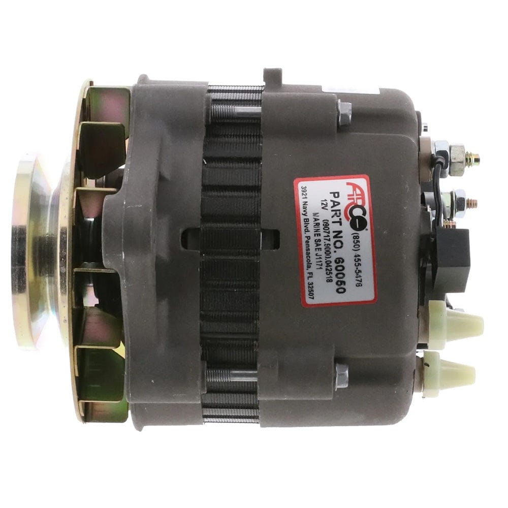 ARCO Marine Premium Replacement Alternator w/Single Groove Pulley - 12V, 55A [60050] - The Happy Skipper