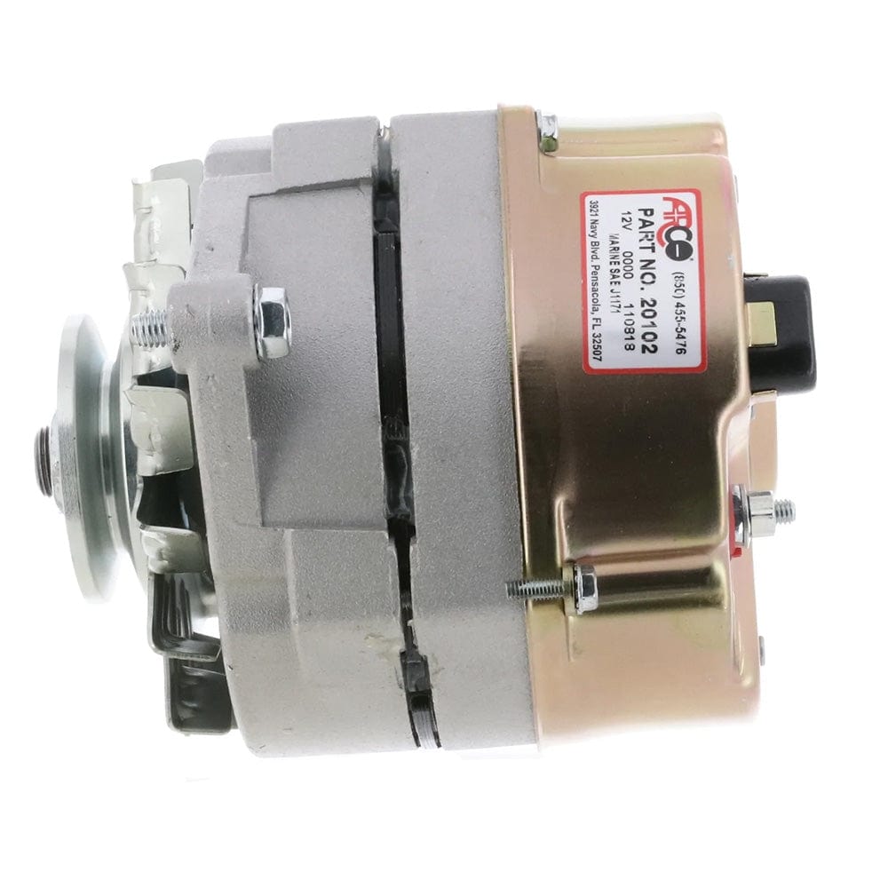 ARCO Marine Premium Replacement Alternator w/Single Groove Pulley - 12V 70A [20102] - The Happy Skipper