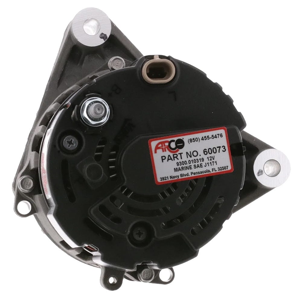 ARCO Marine Premium Replacement Inboard Alternator w/55mm Multi-Groove Pulley - 12V 65A [60073] - The Happy Skipper