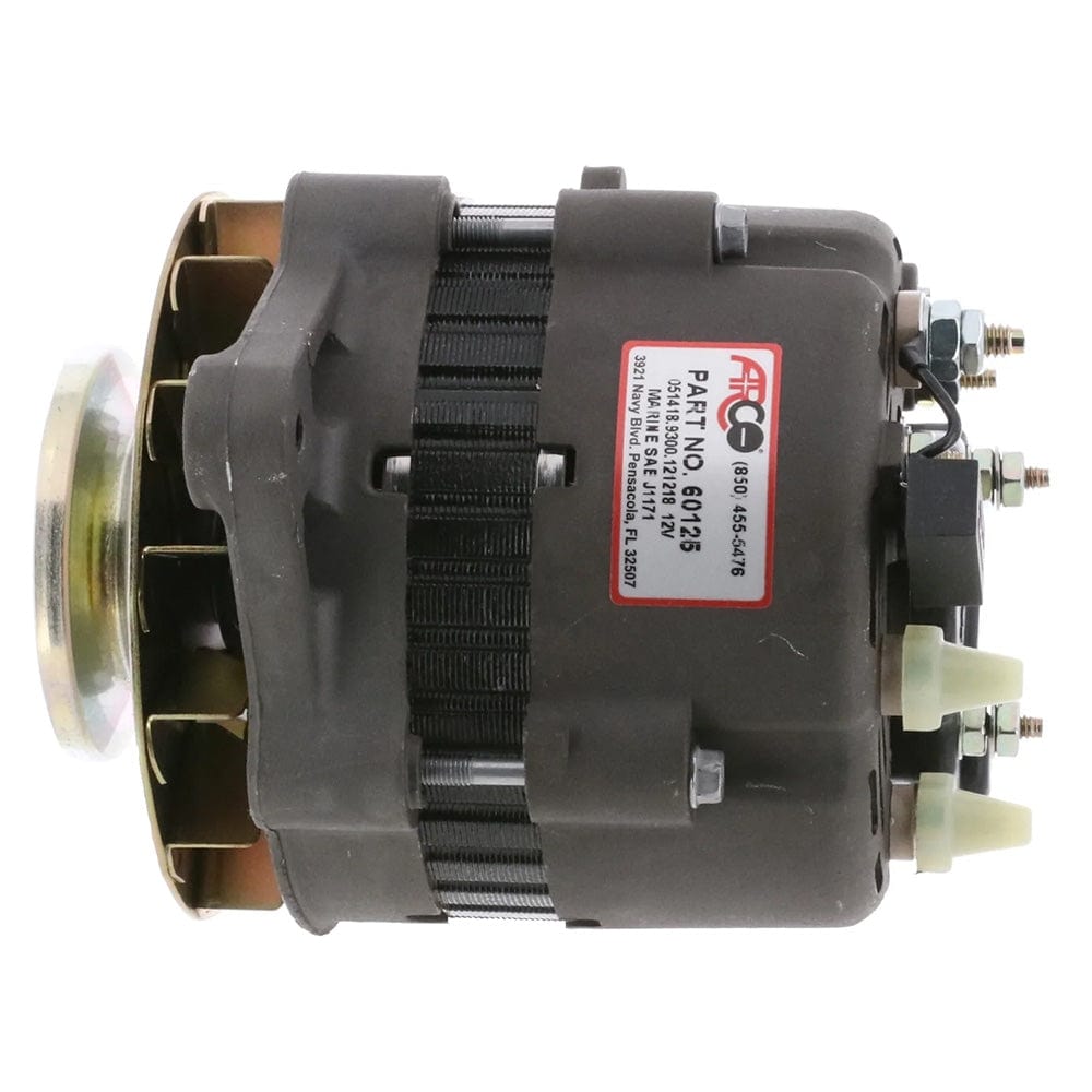 ARCO Marine Premium Replacement Inboard Alternator w/Single Groove Pulley - 12V 55A [60125] - The Happy Skipper