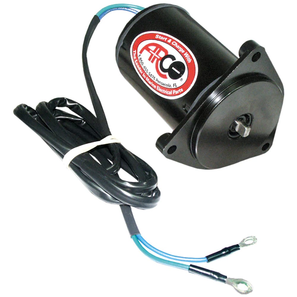 ARCO Marine Replacement Outboard Tilt Trim Motor - Yamaha, 2-Wire, 3 Bolt, Flat Blade [6260] - The Happy Skipper