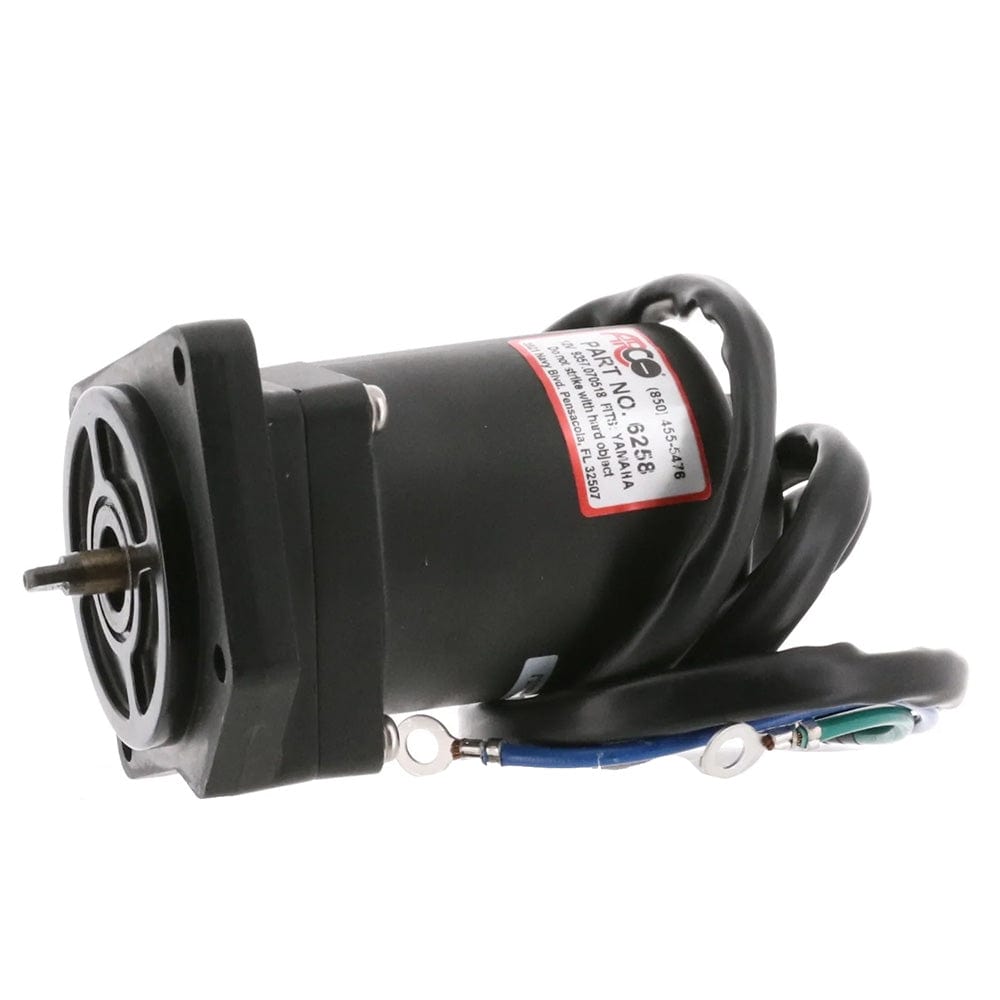 ARCO Marine Replacement Outboard Tilt Trim Motor - Yamaha-4 Bolt, 5/8" Flat Blade Shaft [6258] - The Happy Skipper