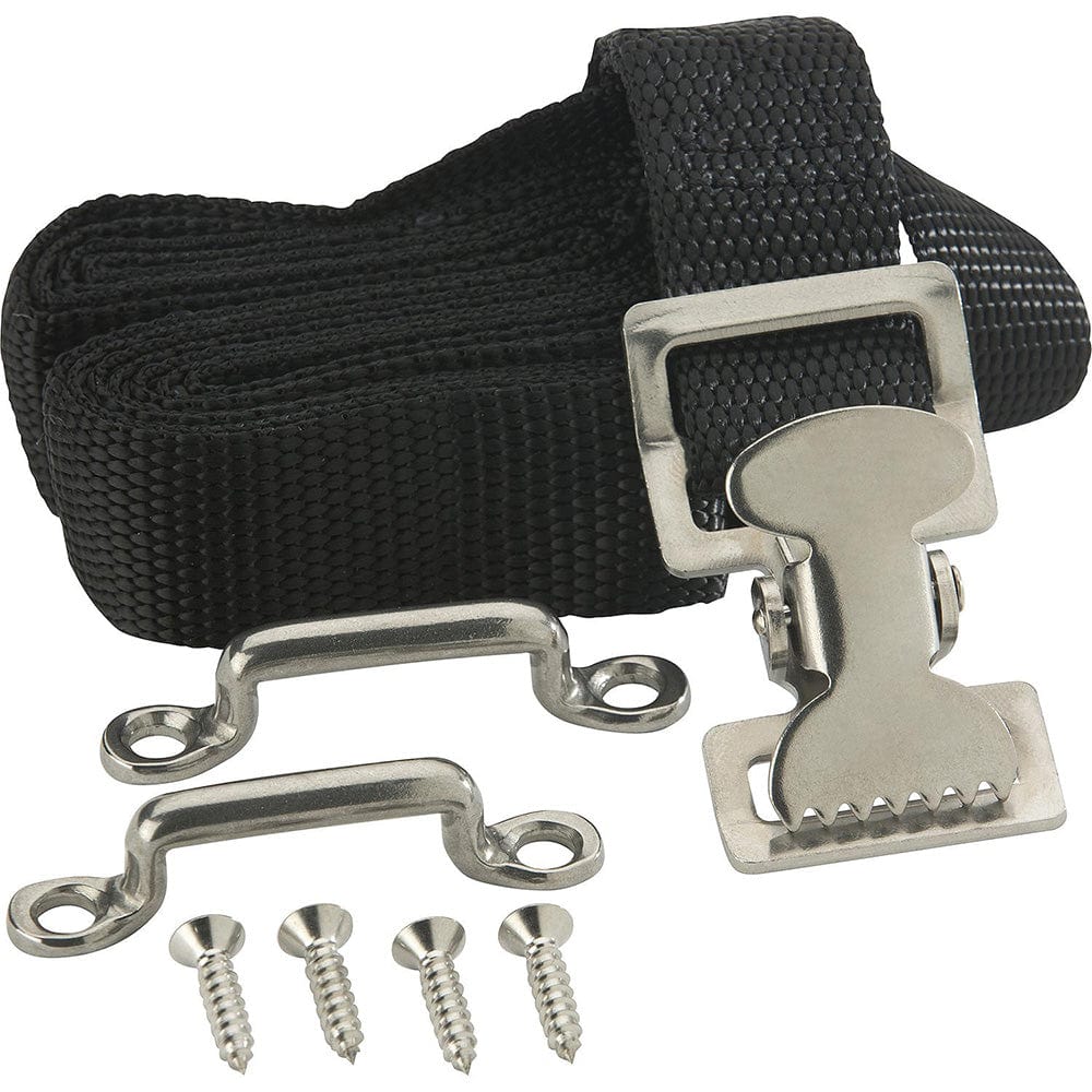 Attwood Fuel Tank Strap Set - 72" Long f/12 Gallon Tanks [11512-3] - The Happy Skipper