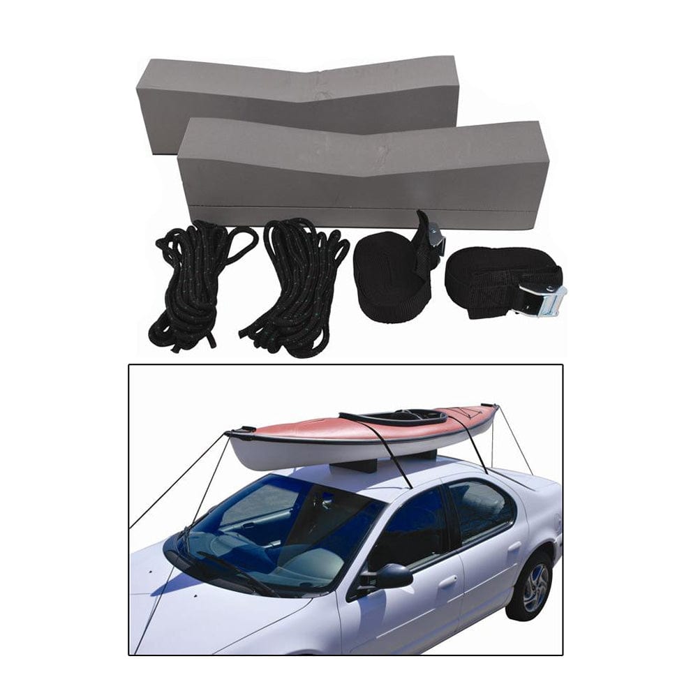 Attwood Kayak Car-Top Carrier Kit [11438-7] - The Happy Skipper