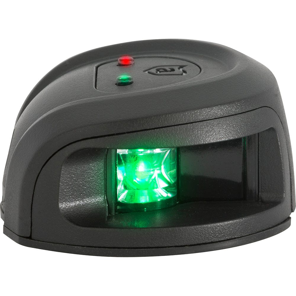 Attwood LightArmor Bow Mount Navigation Light - Composite Black - Bi-Color - 2NM [NV2002PB-7] - The Happy Skipper