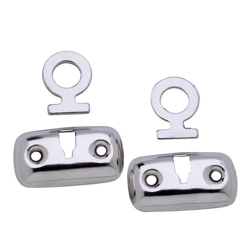 Attwood Mooring Fender Lock Kit - Stainless Steel Pair [11575-3] - The Happy Skipper