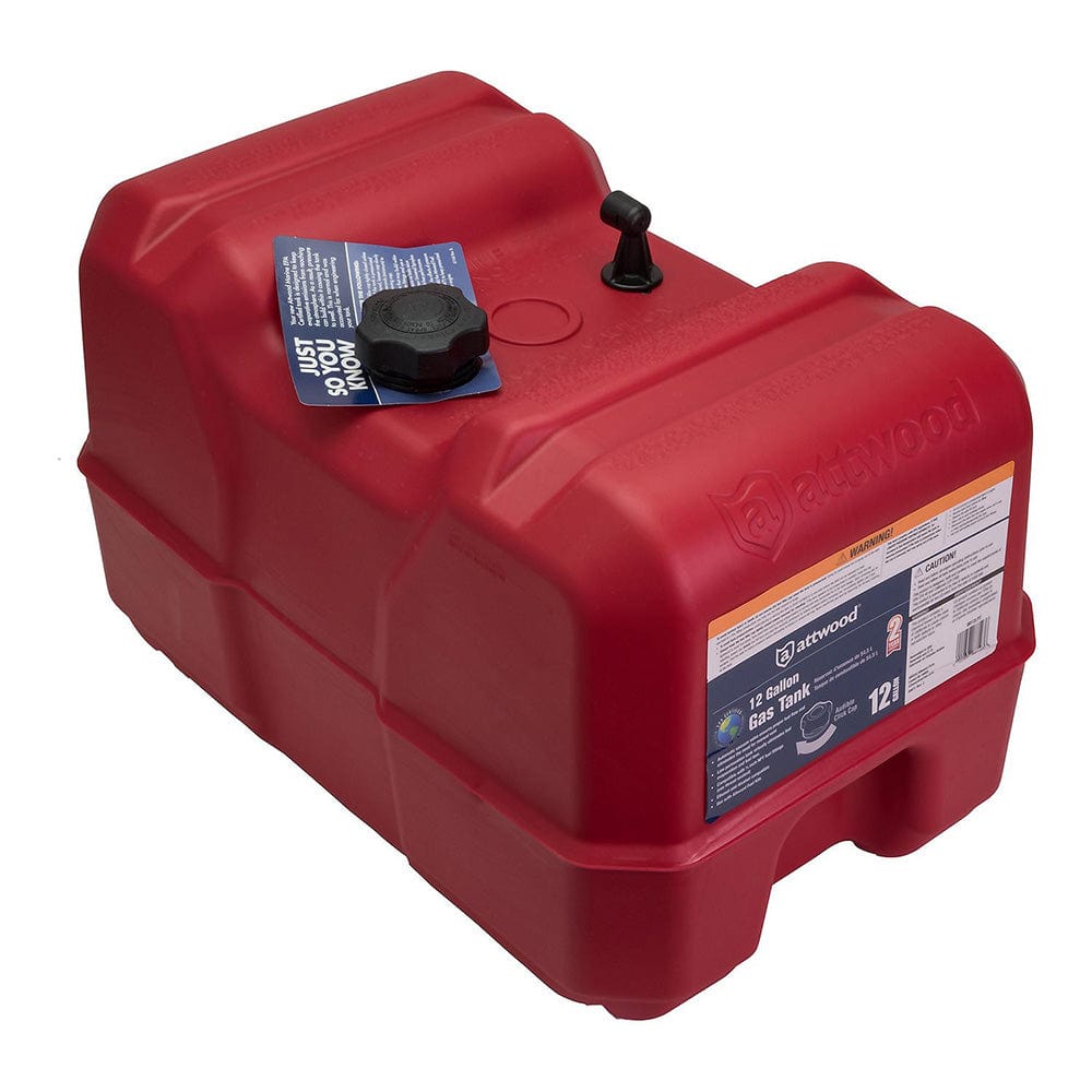 Attwood Portable Fuel Tank - 12 Gallon w/o Gauge [8812LP2] - The Happy Skipper