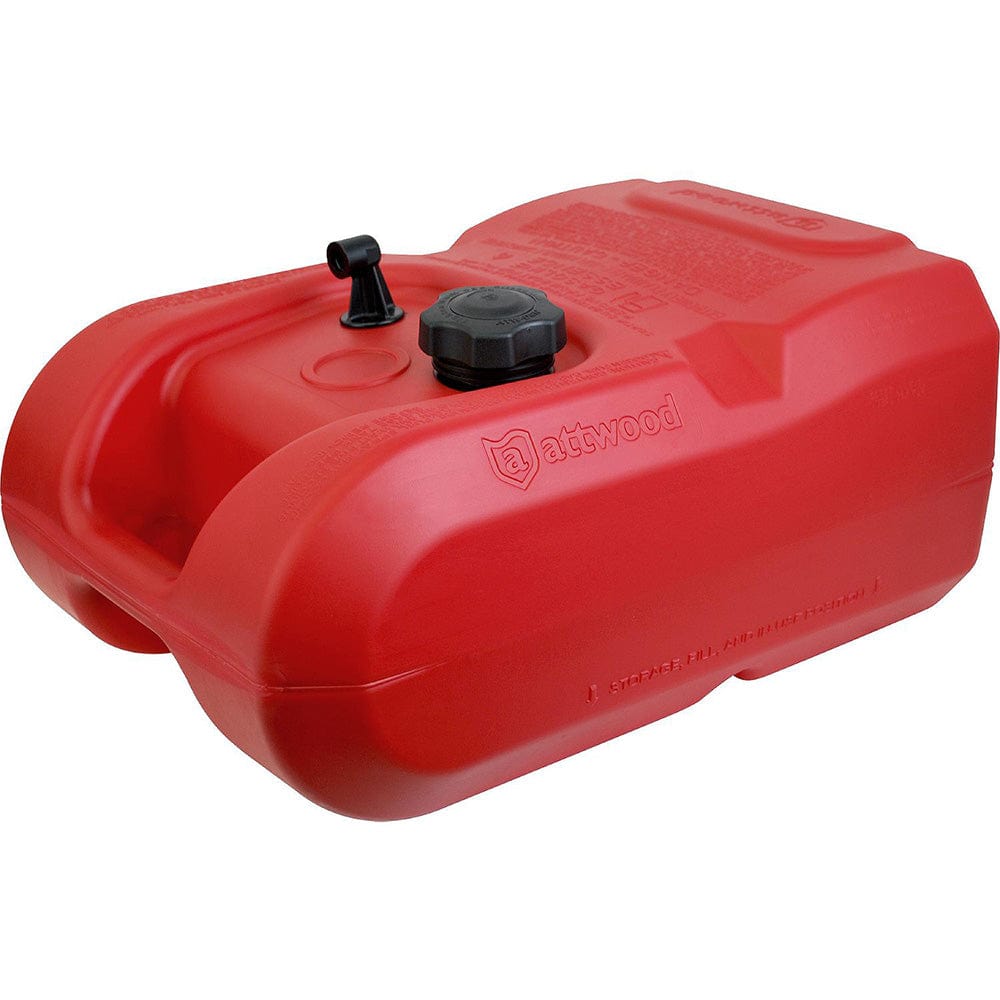 Attwood Portable Fuel Tank - 3 Gallon w/o Gauge [8803LP2] - The Happy Skipper