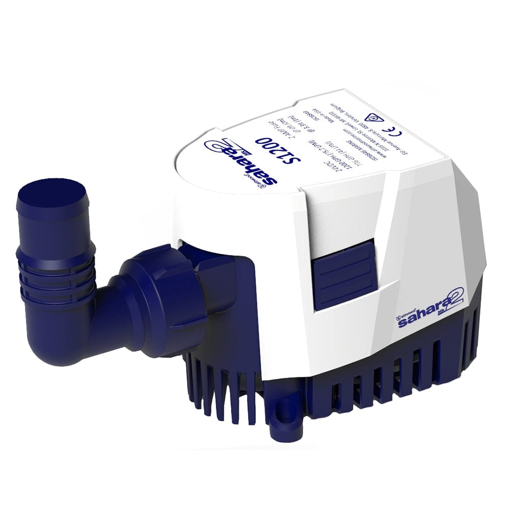 Attwood Sahara MK2 S1200 Bilge Pump 1200 GPH - 24V - Automatic [5513-7] - The Happy Skipper