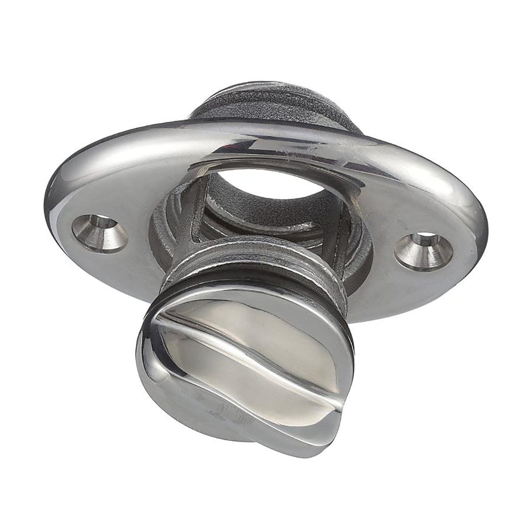 Attwood Stainless Steel Garboard Drain Plug - 7/8" Diameter [7557-7] - The Happy Skipper