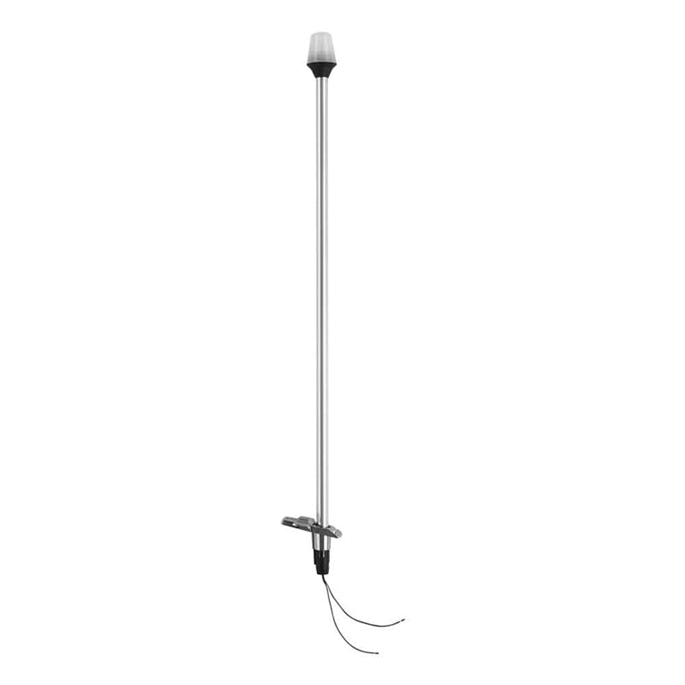 Attwood Stowaway Light w/2-Pin Plug-In Base - 2-Mile - 30" [7100B7] - The Happy Skipper