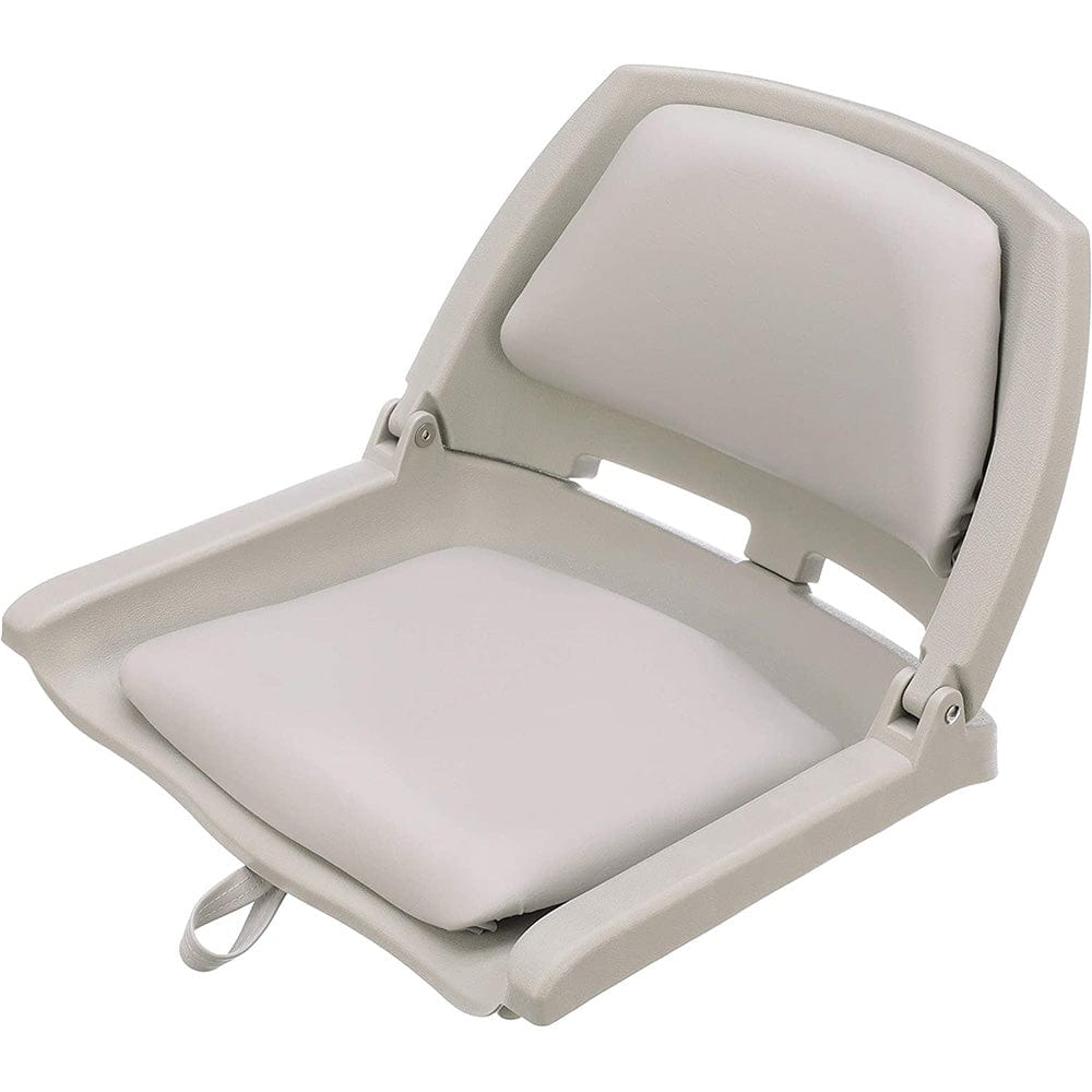 Attwood Swivl-Eze Padded Flip Seat - Grey [98391GY] - The Happy Skipper