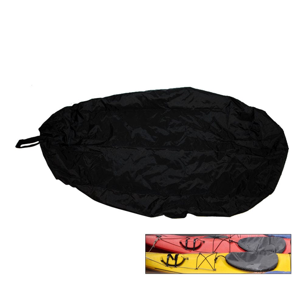 Attwood Universal Fit Kayak Cockpit Cover - Black [11775-5] - The Happy Skipper