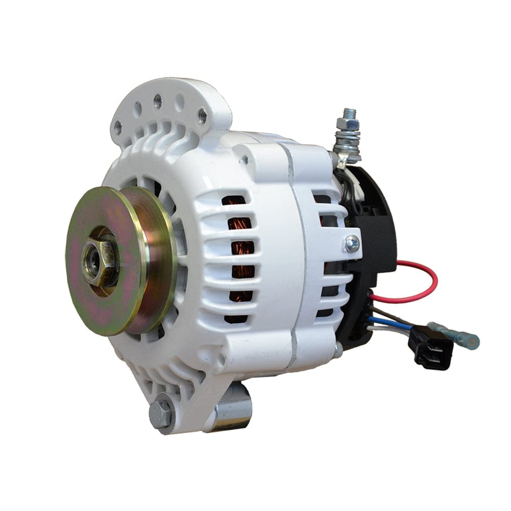 Balmar 621 Series Alternator - Spindle Mount(Single Foot) - 100A - 12V [621-100-SV] - The Happy Skipper